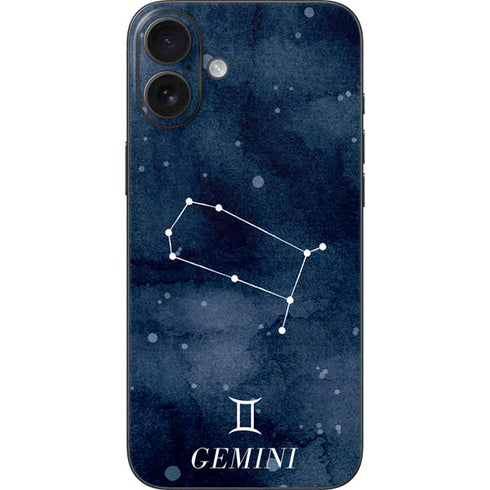 Gemini Constellation iPhone 16 Plus Skin